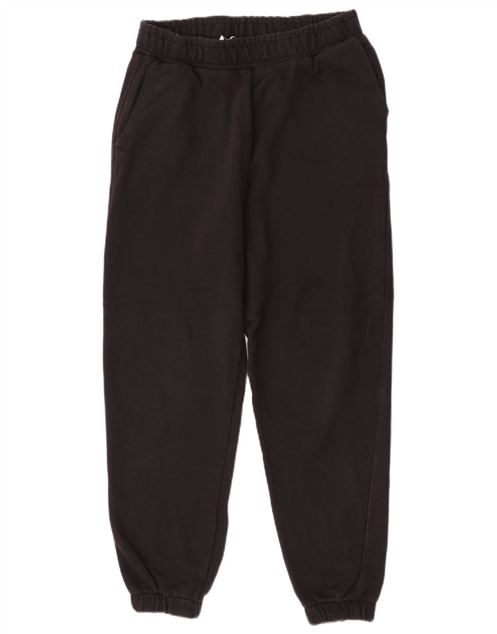 Pantalon De Survêtement Zara Homme Joggers Coton Noir Moyen