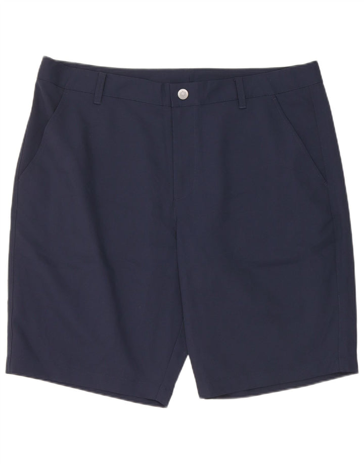 Puma Short Chino Homme W36 Large Bleu Marine Polyester