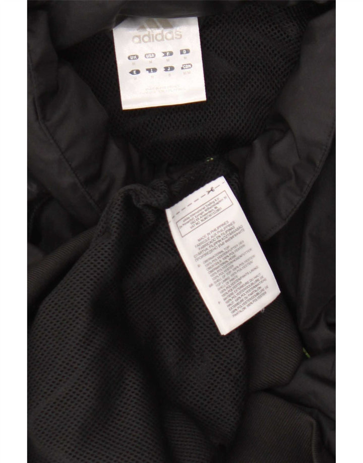 Adidas Veste de survêtement graphique pour homme Noir moyen Polyester