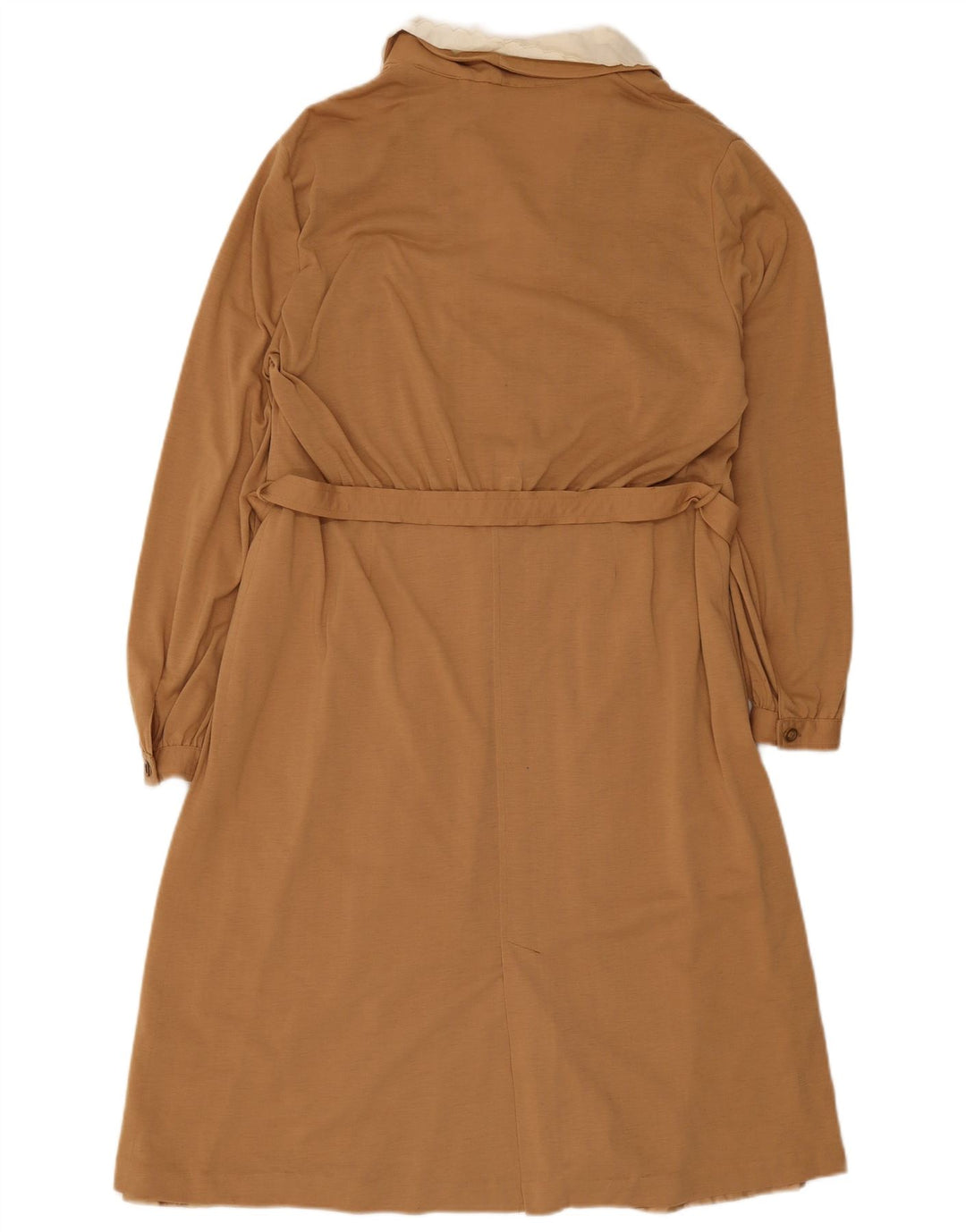 Robe basique vintage à manches longues pour femmes IT 52 2XL Marron Colourblock
