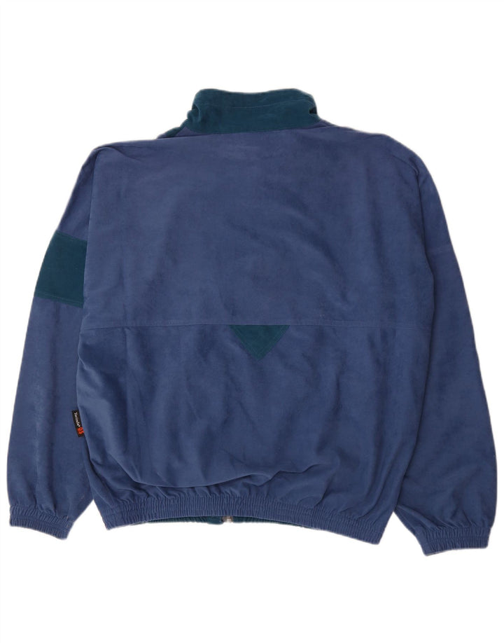 Great Escapes Veste de survêtement pour homme IT 52 Large Bleu Colorblock