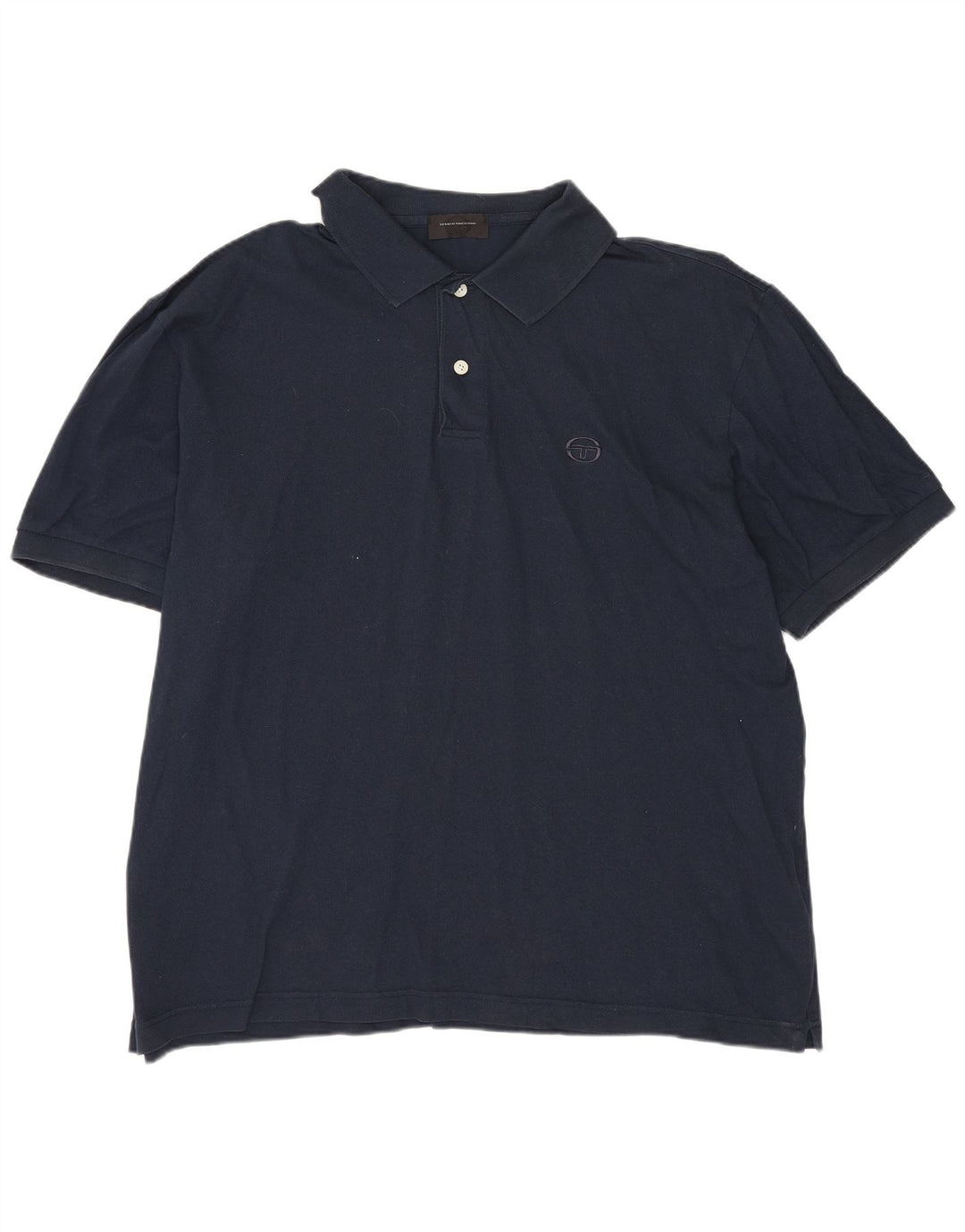 SERGIO TACCHINI Polo Homme IT 52 Large Bleu Marine Coton