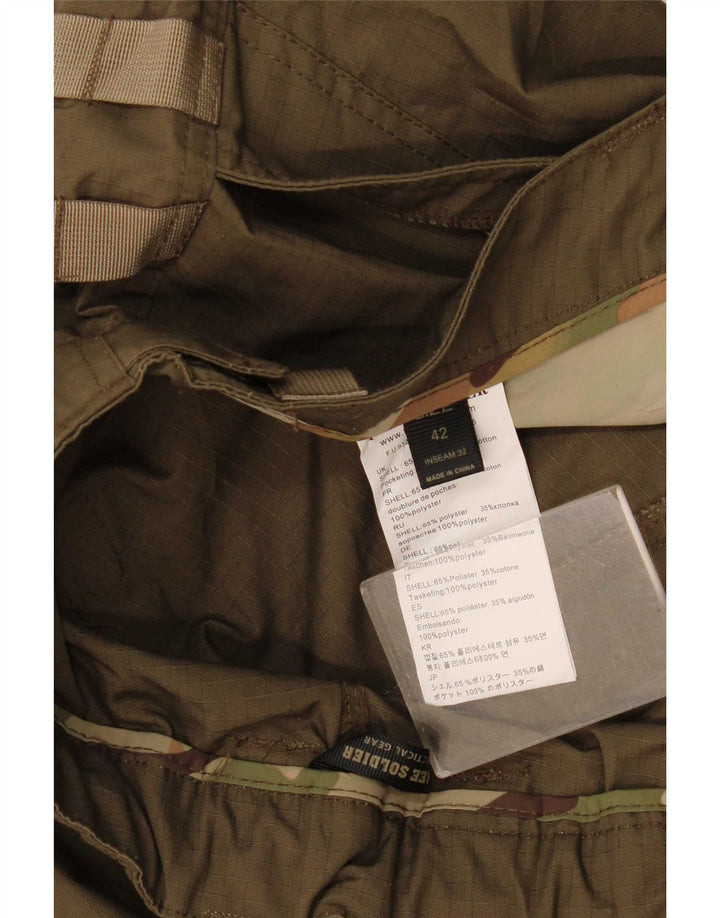 Free Soldier Pantalon Cargo Slim Homme W42 L33 Kaki Polyester