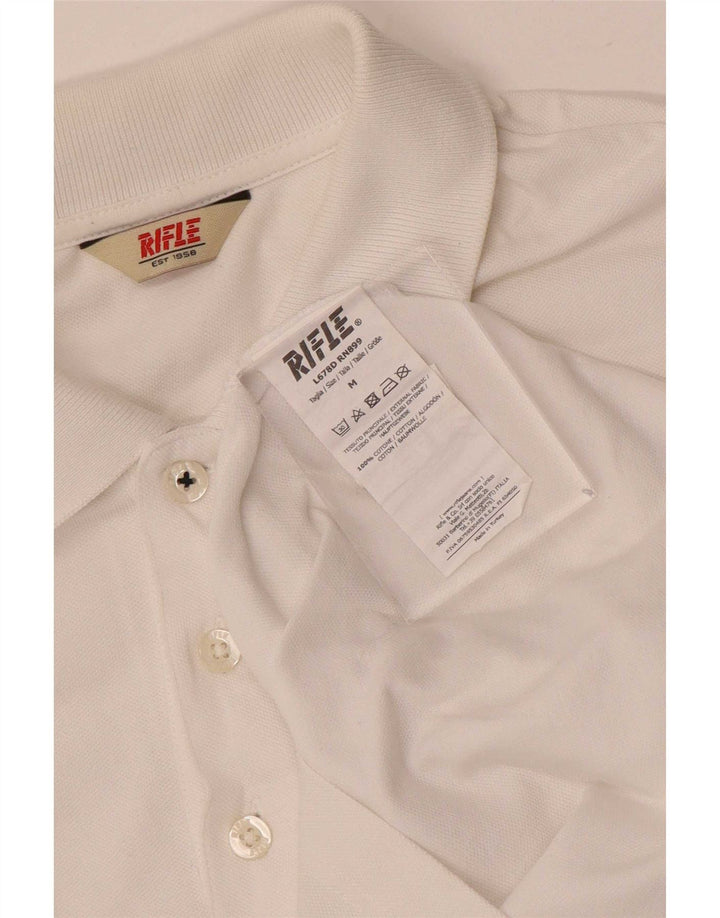 Polo Homme Rifle Coton Blanc Moyen