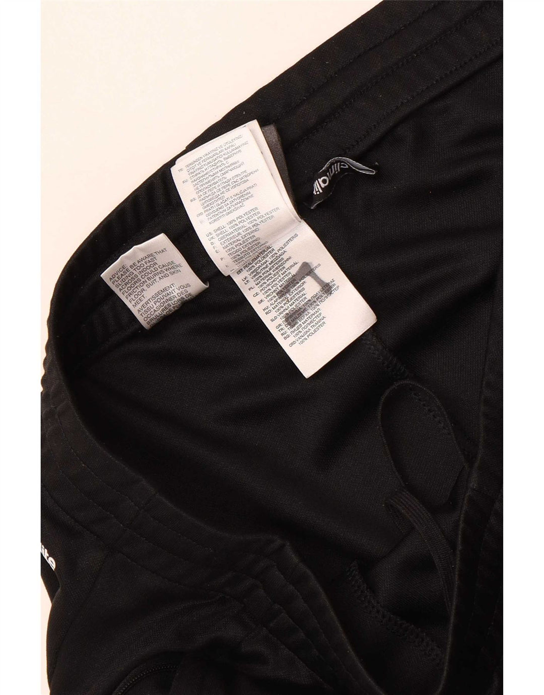 Adidas Pantalon de survêtement Climalite Homme Noir Moyen Polyester