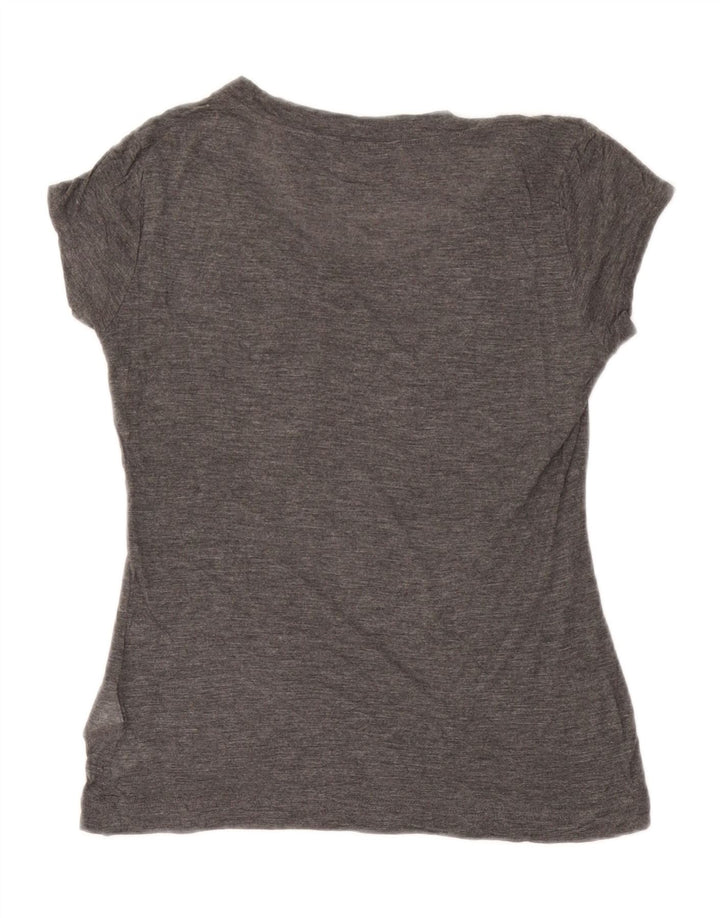 Calvin Klein T-shirt coupe ample pour femme UK 8 XS Gris Rayonne