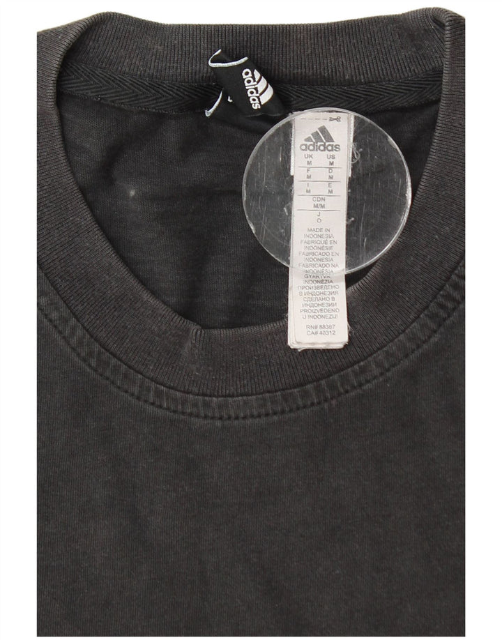 Adidas T-Shirt Homme Haut Noir Moyen Coton