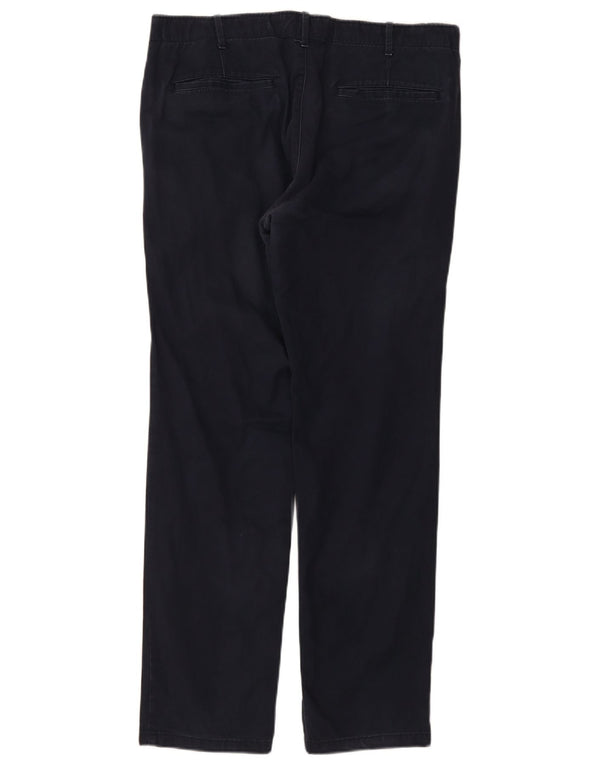 Gap Pantalon Chino Droit Homme W36 L32 Bleu Marine Coton