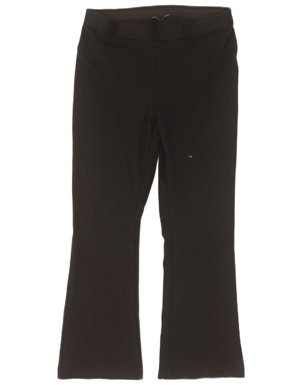 Marks & Spencer Womens Bootcut Casual Trousers UK 16 Large W36 L31 Black
