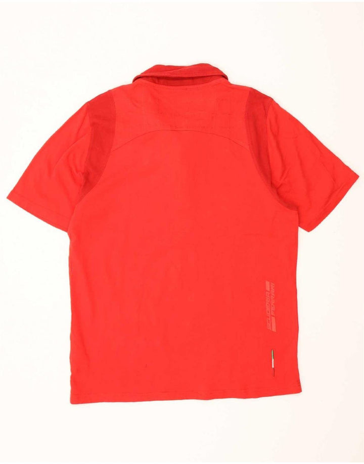 Puma Polo Ferrari Homme Rouge Small Coton