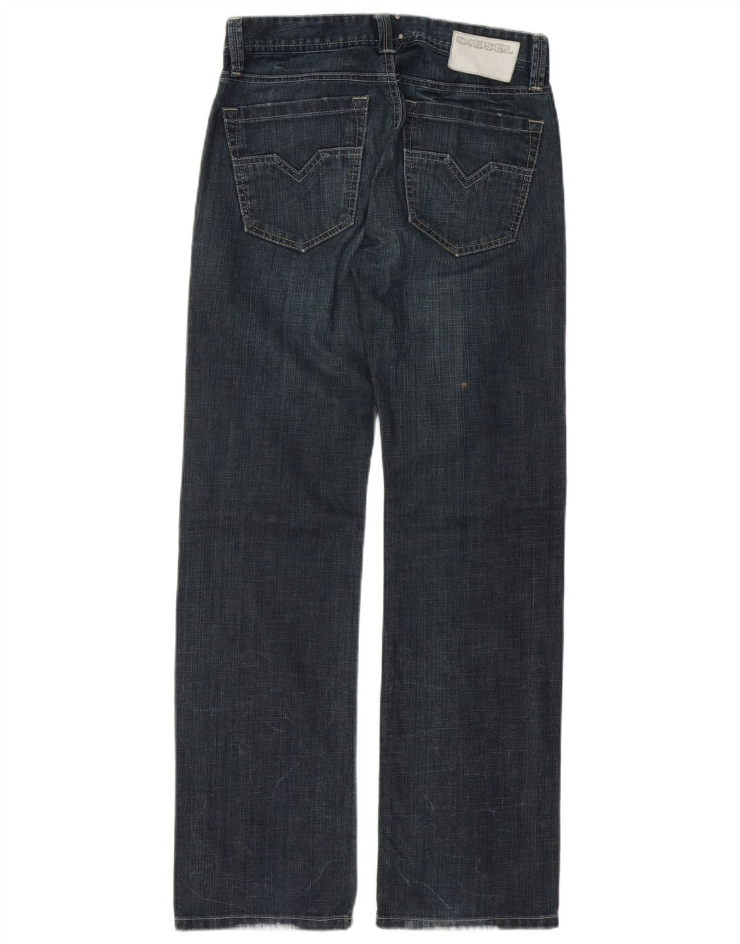 DIESEL Jean droit Larkee garçon 13-14 ans W30 L31 bleu marine coton
