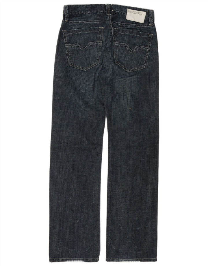 DIESEL Jean droit Larkee garçon 13-14 ans W30 L31 bleu marine coton