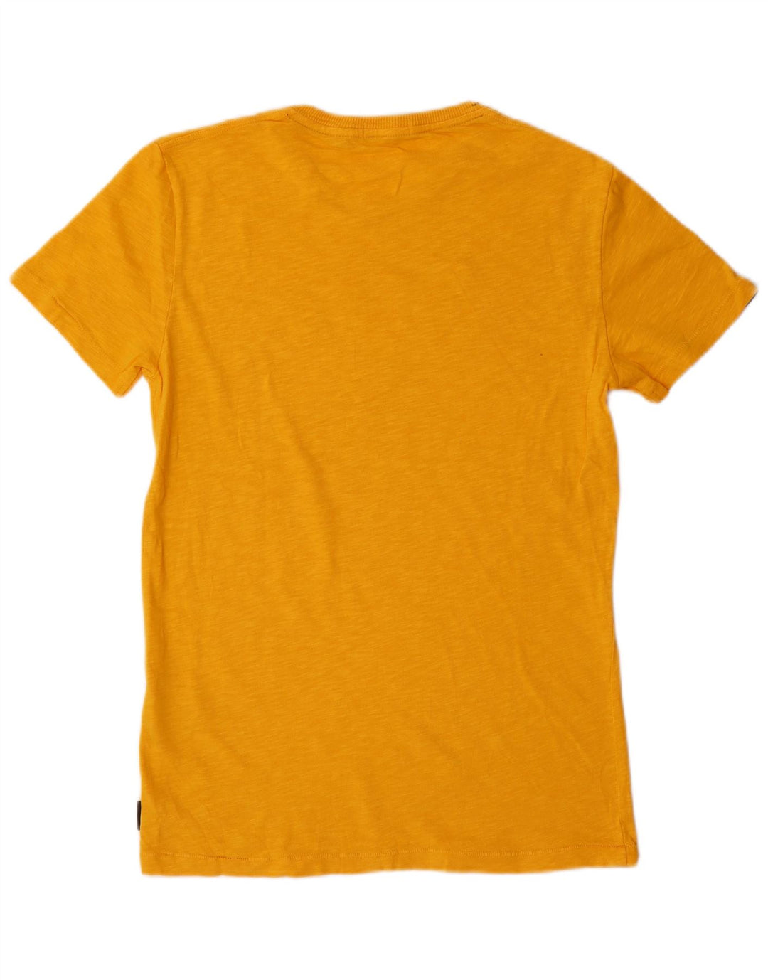 Superdry T-Shirt Graphique Homme Jaune Moyen Moucheté Coton