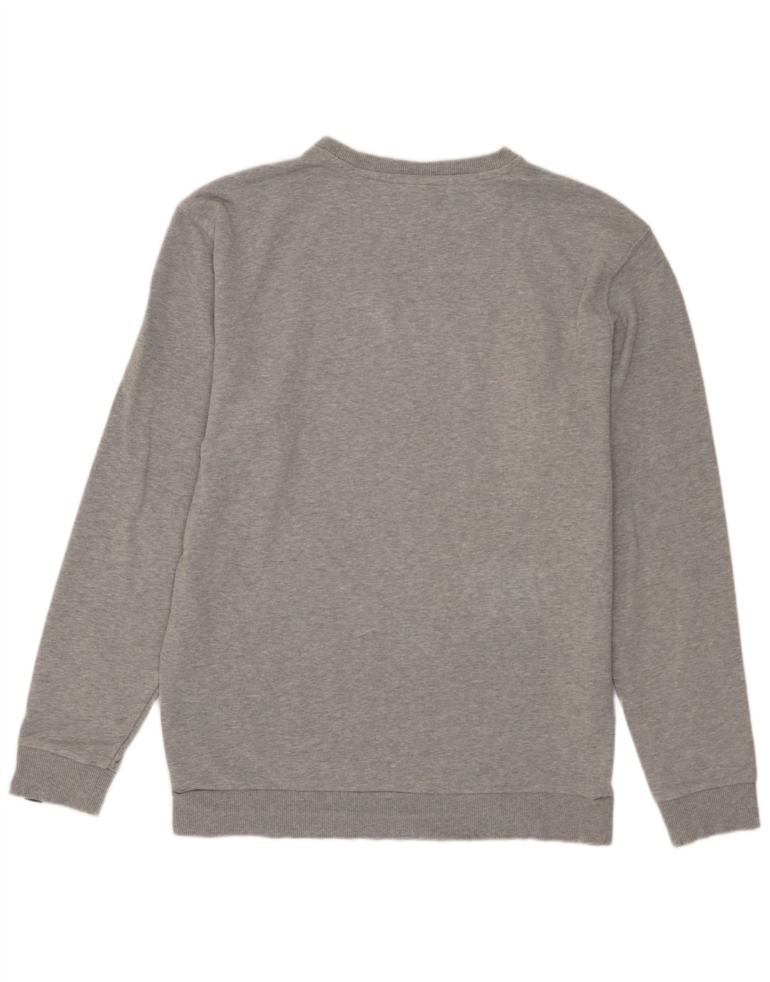 ELLESSE Pull Sweatshirt Homme Gris Moyen Coton