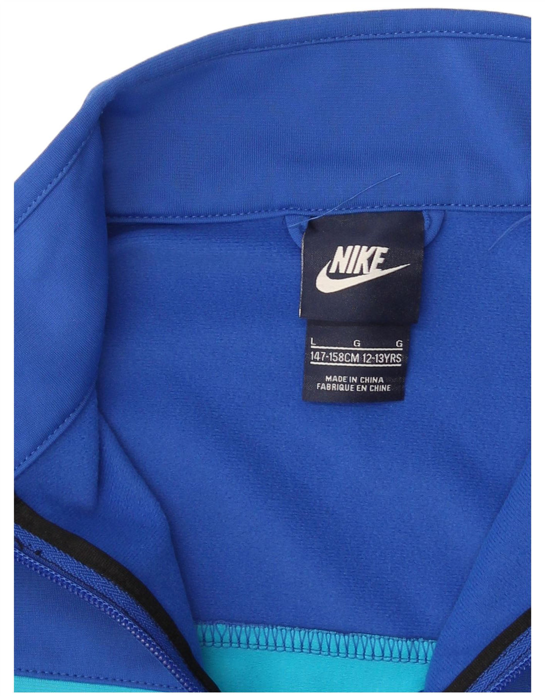 Nike Veste de survêtement pour garçon 12-13 ans Large Noir Colourblock