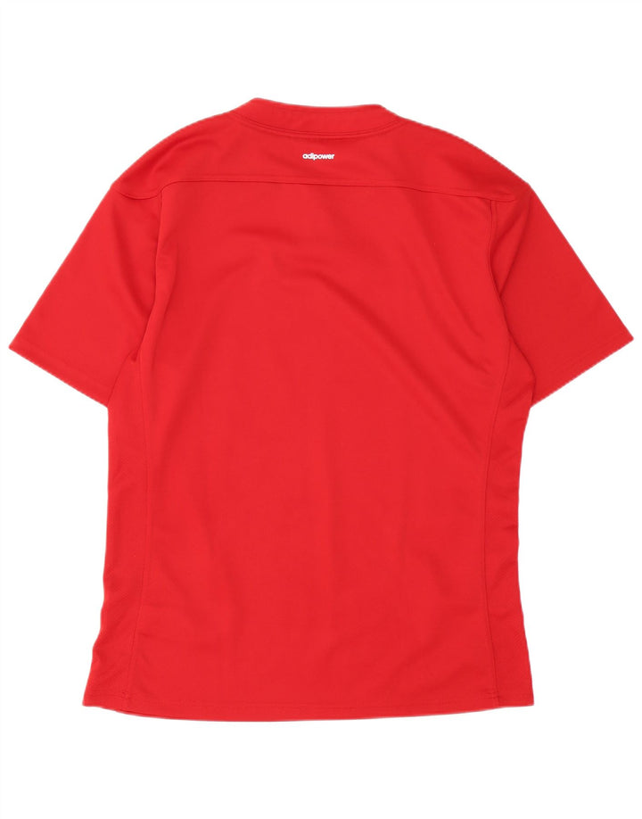 Adidas Hommes Climacool T-Shirt Haut Grand Rouge Polyester