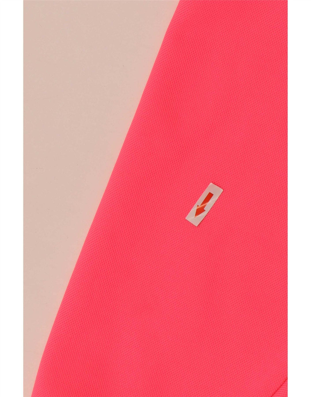 Zara Pull à capuche zippé surdimensionné pour femme UK 14 Polyester rose moyen