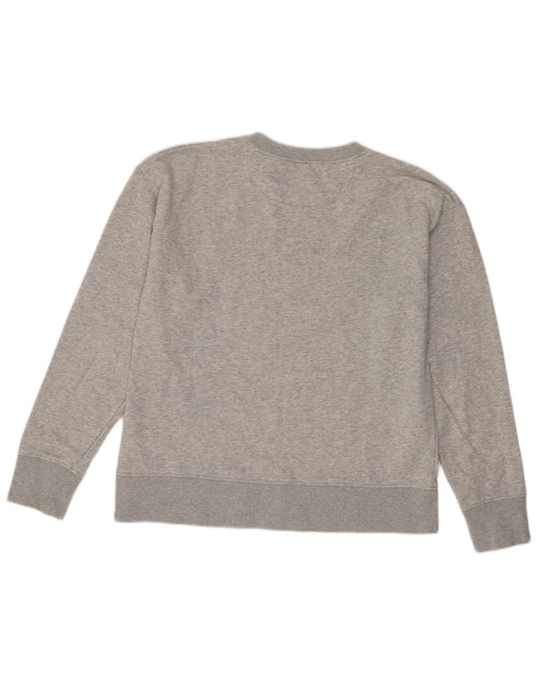 Gant Sweat-shirt graphique pour femme UK 14 Gris moyen Coton