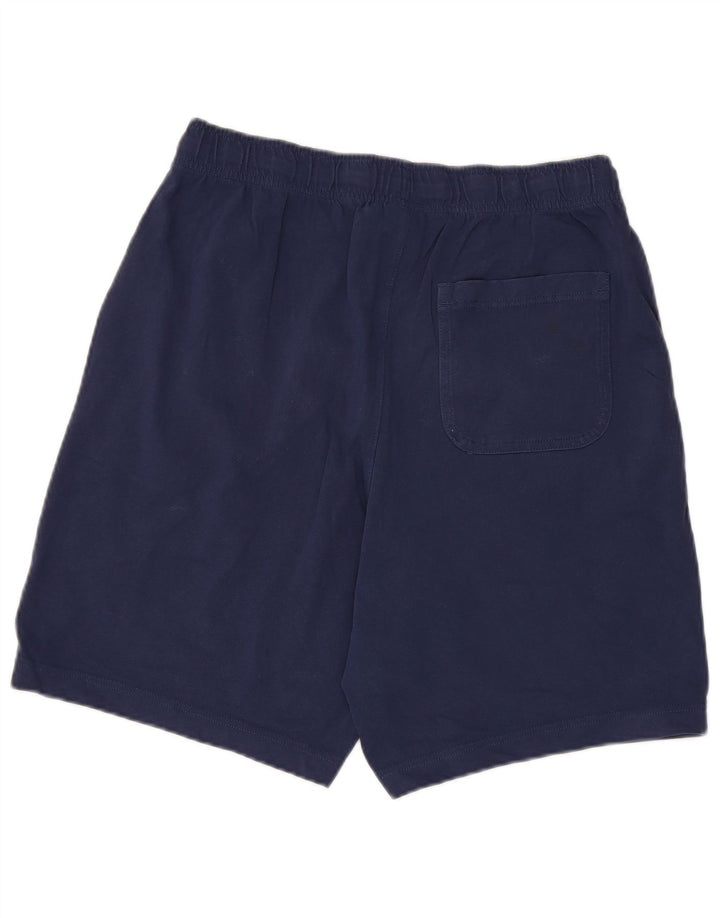 Nike Short de sport en coton bleu marine moyen pour homme