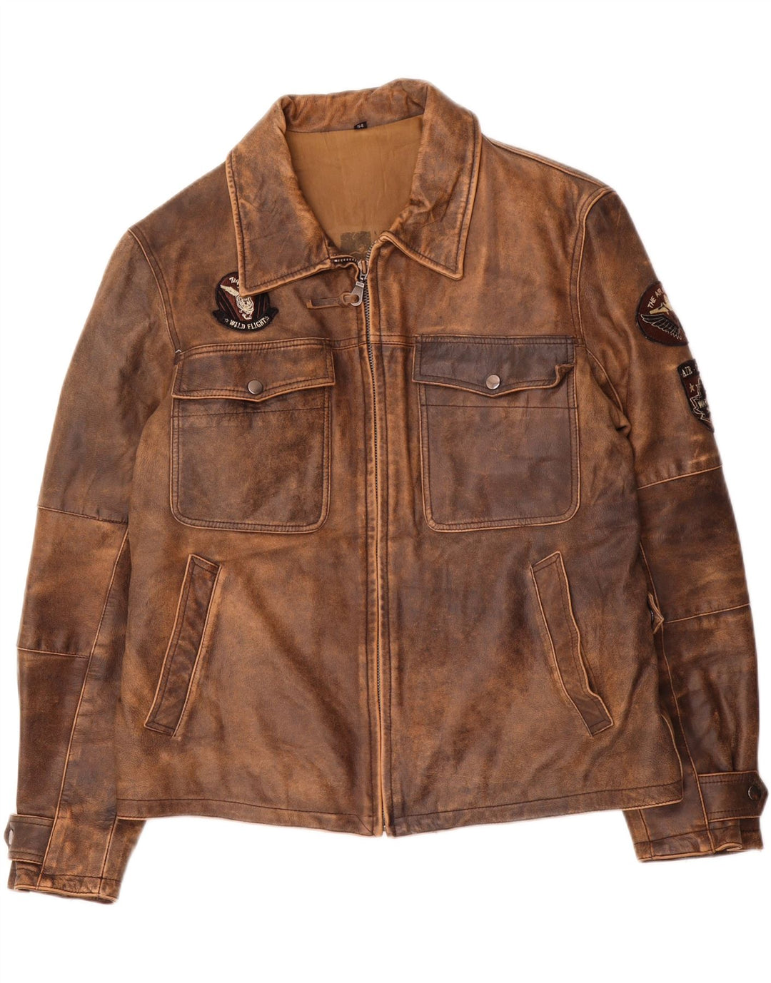 Conbipel Veste en Cuir Homme IT 54 XL Marron