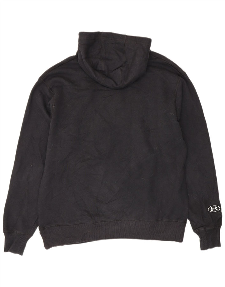 Under Armour Pull à Capuche Graphique Homme Noir Moyen Coton
