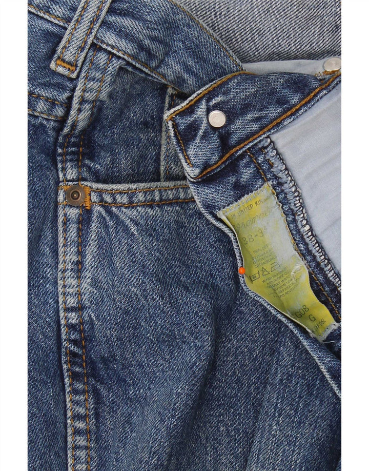 Wrangler Jean Fuselé Homme W38 L35 Bleu Coton