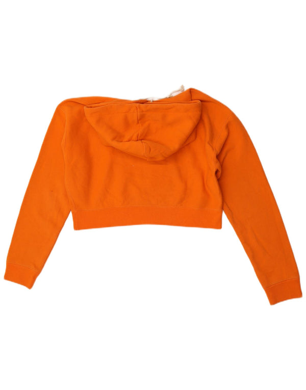 Champion Pull à capuche surdimensionné pour femme UK 10 Petit Orange