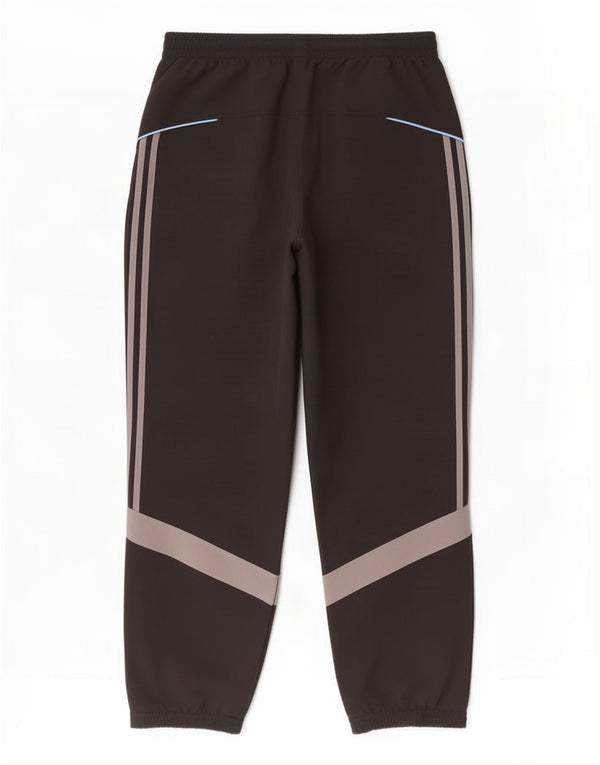 Adidas Pantalon de survêtement pour homme Pantalon de jogging Large Noir Colorblock Polyester