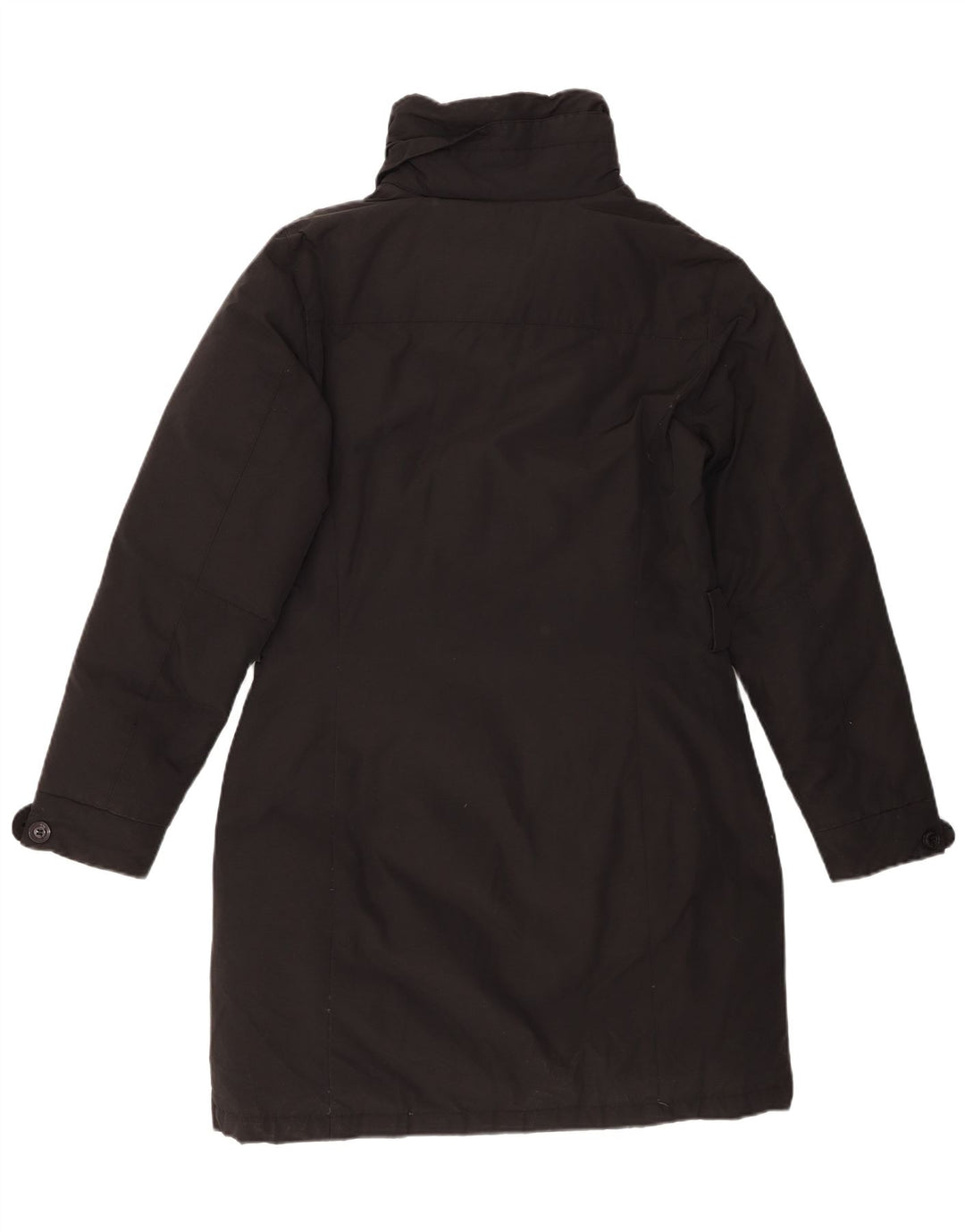 Woolrich Manteau rembourré pour femme UK 14 Large Noir Coton