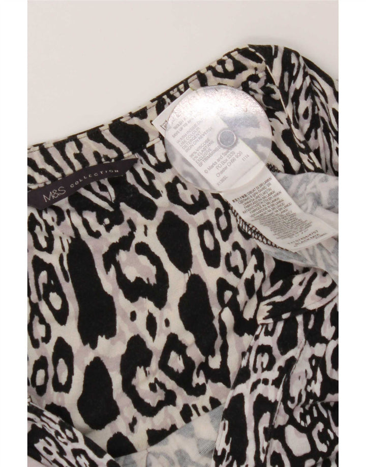 Marks & Spencer Chemisier pour femme UK 20 2XL Imprimé animal multicolore
