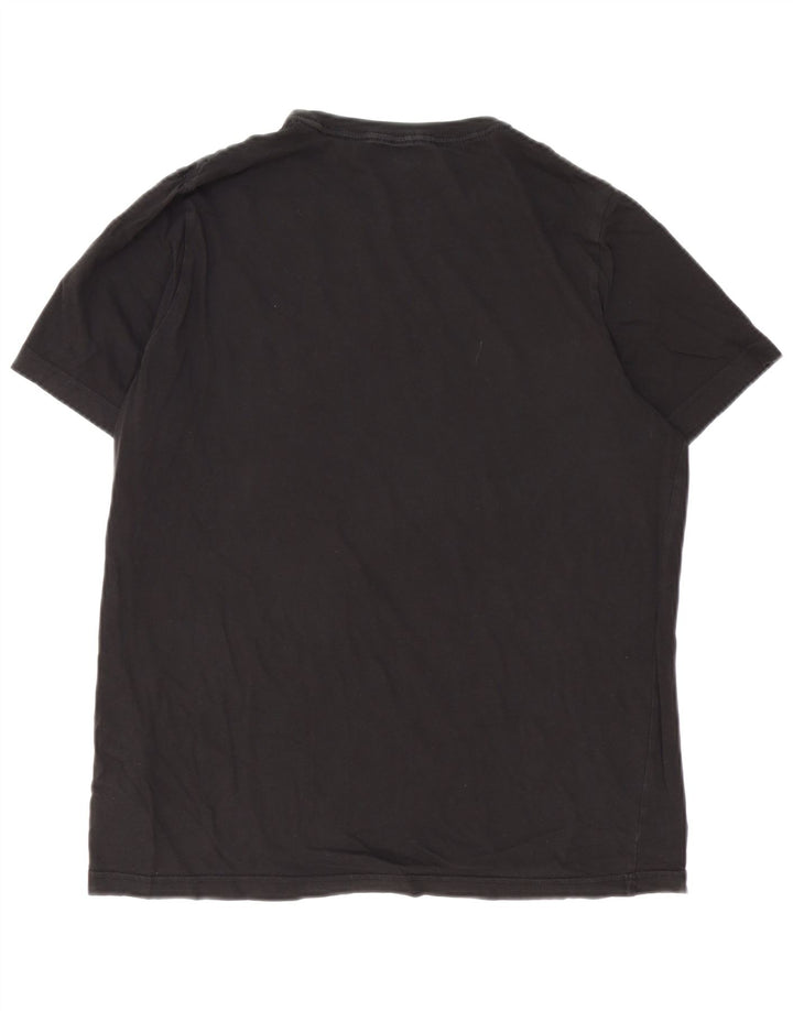 PUMA T-shirt graphique pour hommes, grand, noir, coton