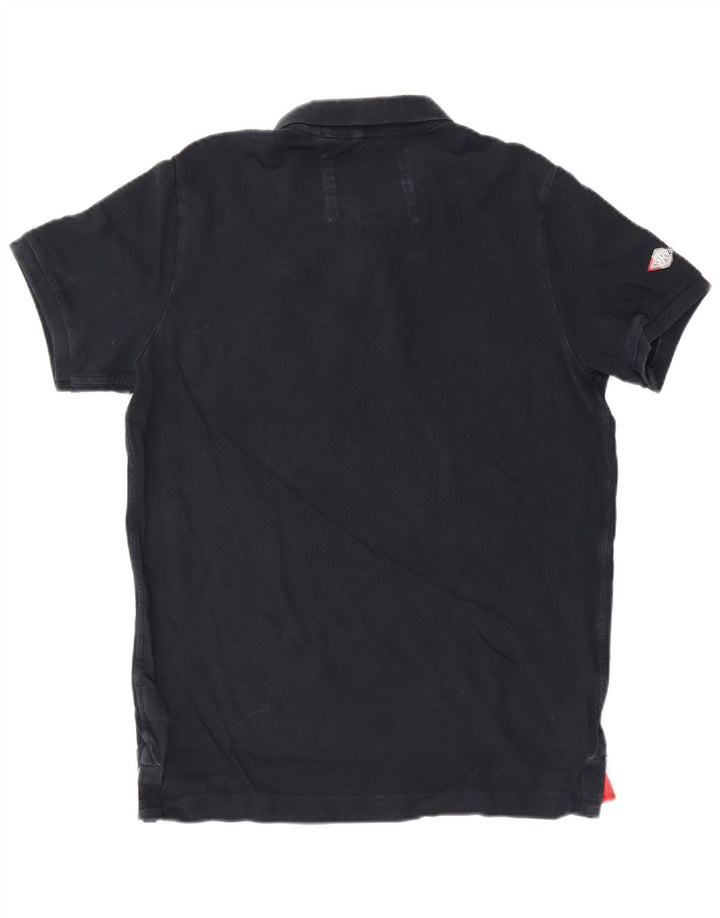 Superdry Polo Homme 2XL Bleu Marine Coton