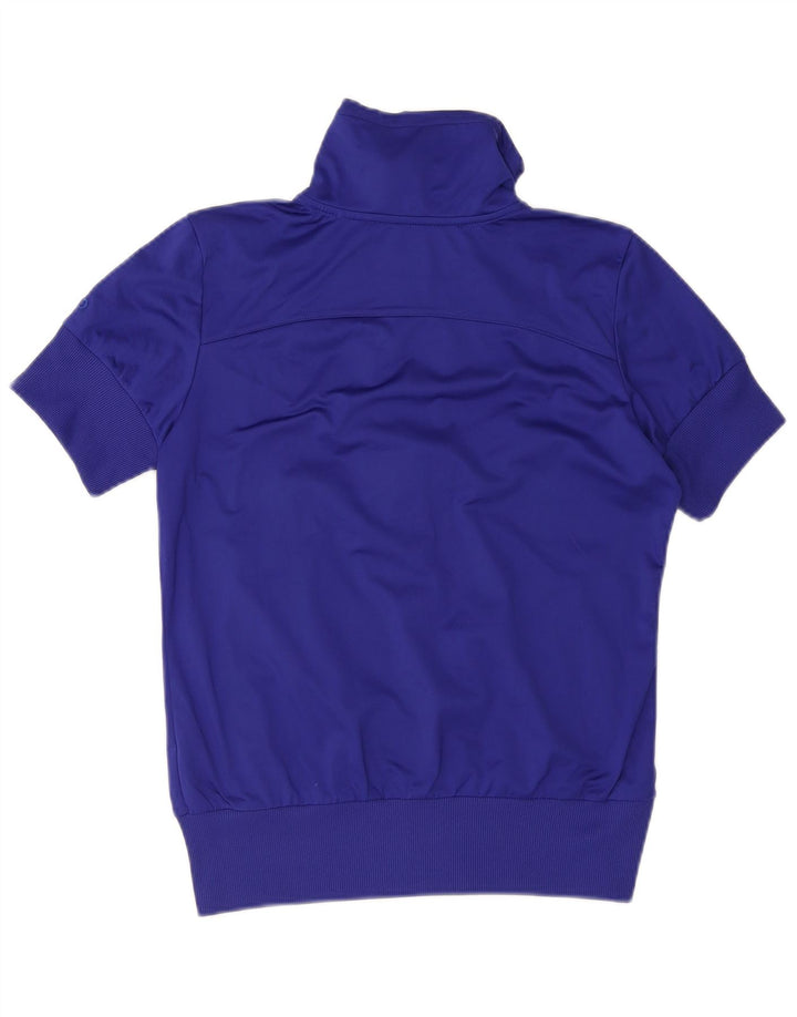 Nike Veste de survêtement pour femme UK 14 Bleu marine moyen Colourblock