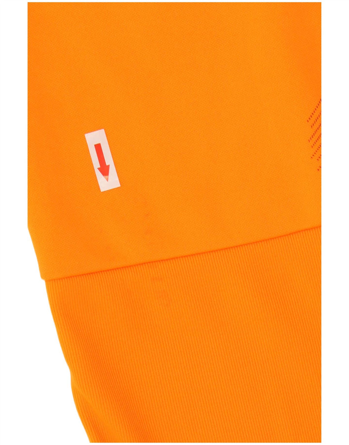 ADIDAS Pantalon de survêtement Climalite pour homme XL Orange Colorblock Polyester