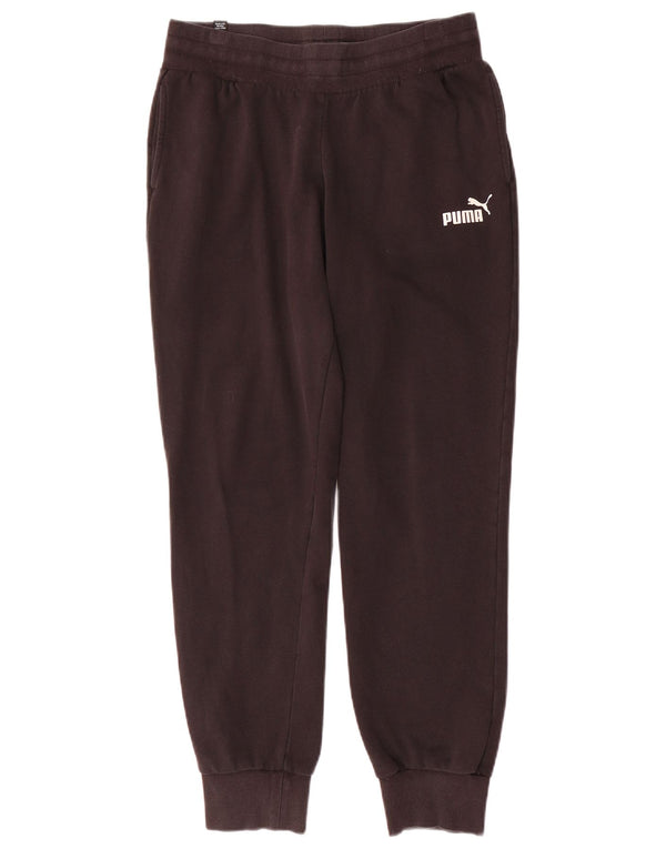 Puma Pantalon de survêtement pour femme Joggers UK 12 Medium Noir Coton