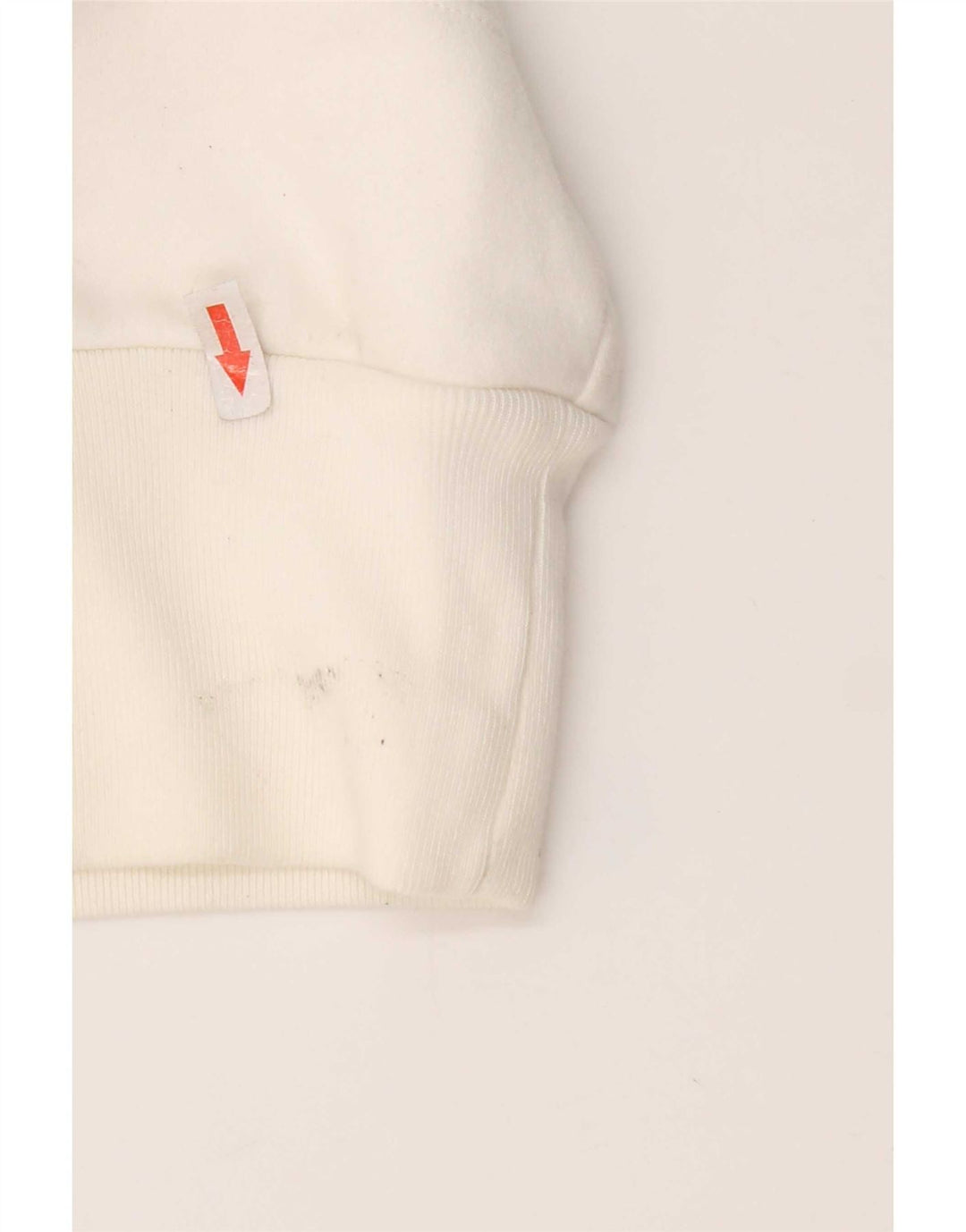 Adidas Pull à capuche graphique pour femme IT 44 Blanc moyen
