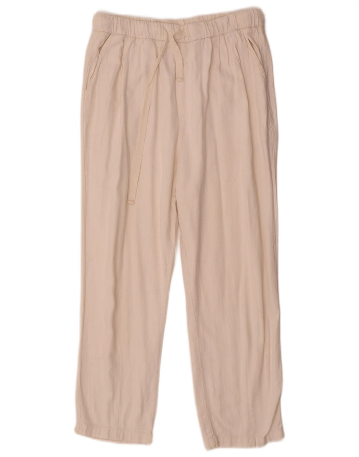 Zara Pantalon court pour femme Petit W26 L23 Beige