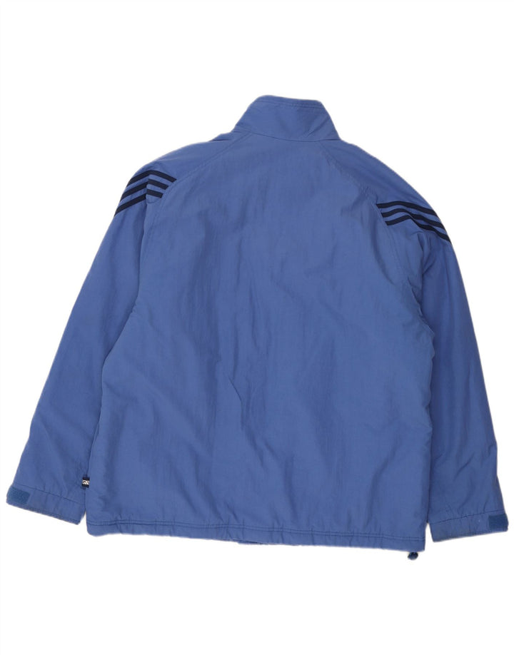 Adidas Veste coupe-vent pour homme UK 42/44 Large Bleu Polyester