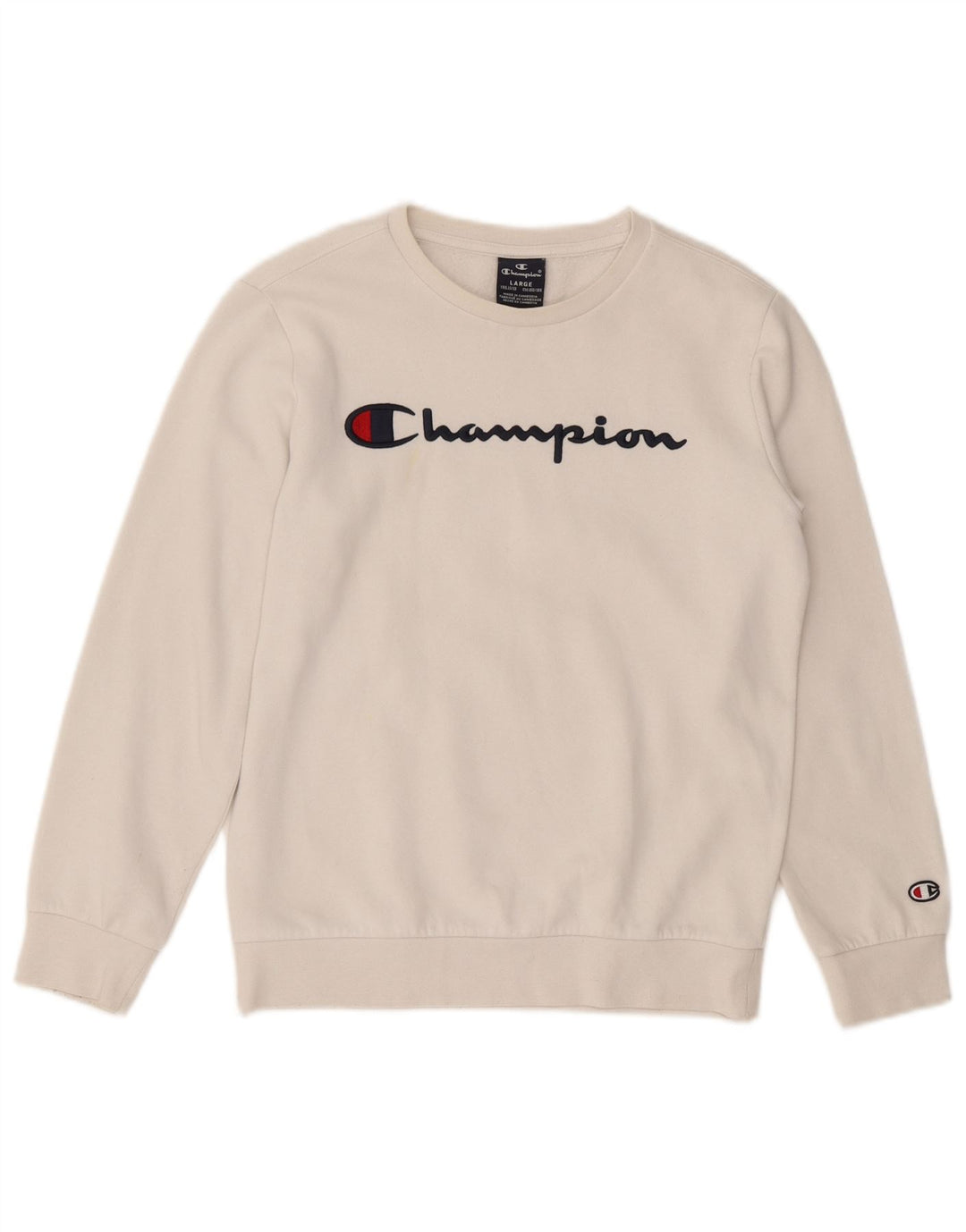 CHAMPION Sweat-shirt graphique pour garçon 11-12 ans Grand Blanc