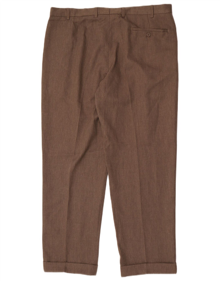 Marks & Spencer Pantalon de costume pour homme W38 L31 Gris Polyester