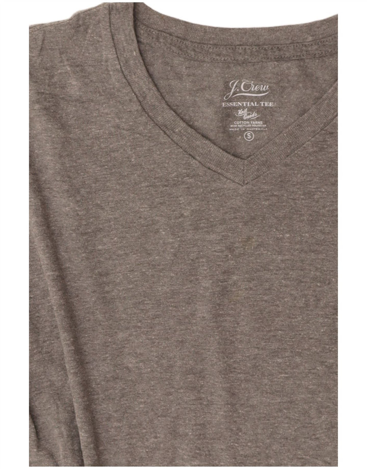 J. CREW Mens T-Shirt Top Small Grey Cotton
