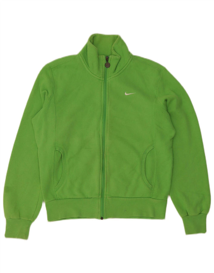 Nike Veste de survêtement pour femme UK 10/12 Vert moyen en coton
