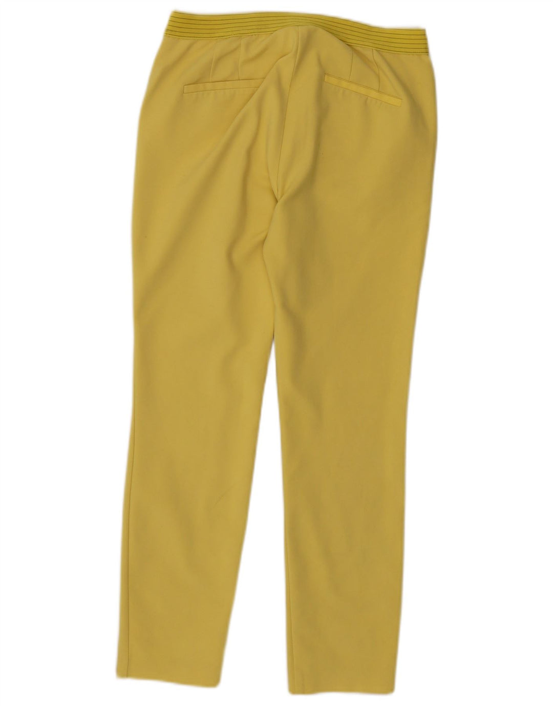 Zara Pantalon Chino Slim Femme Moyen W28 L26 Jaune
