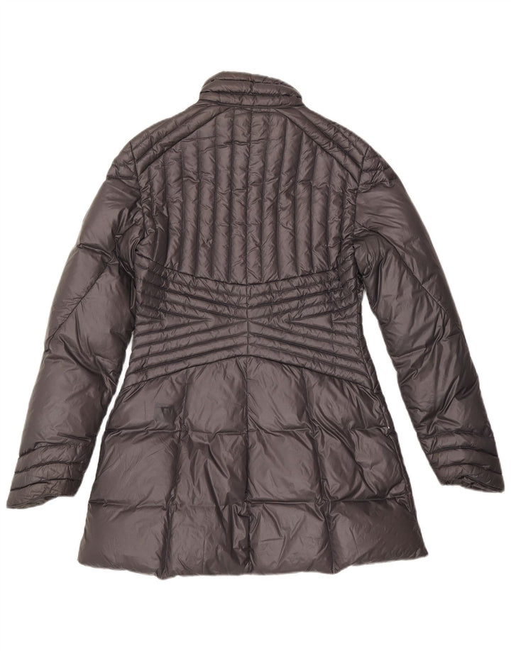 Armani Jeans Manteau rembourré pour femme US 8 Gris moyen Polyamide
