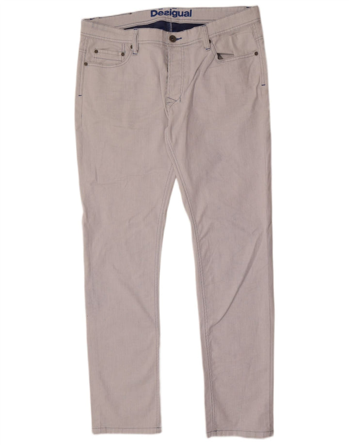 Desigual Jean Slim W36 L33 Bleu Coton Homme