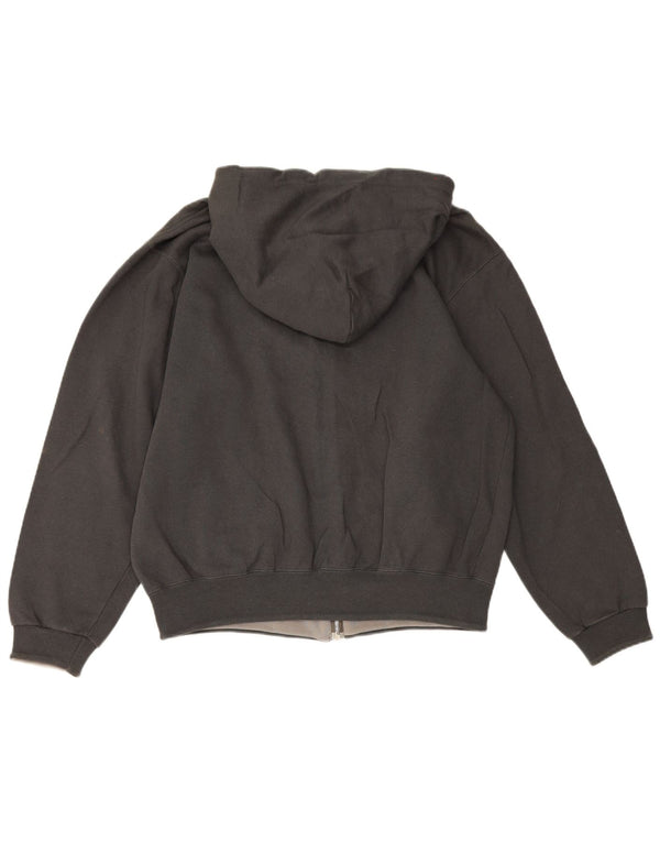 Champion Pull à capuche zippé pour homme, grand coton gris