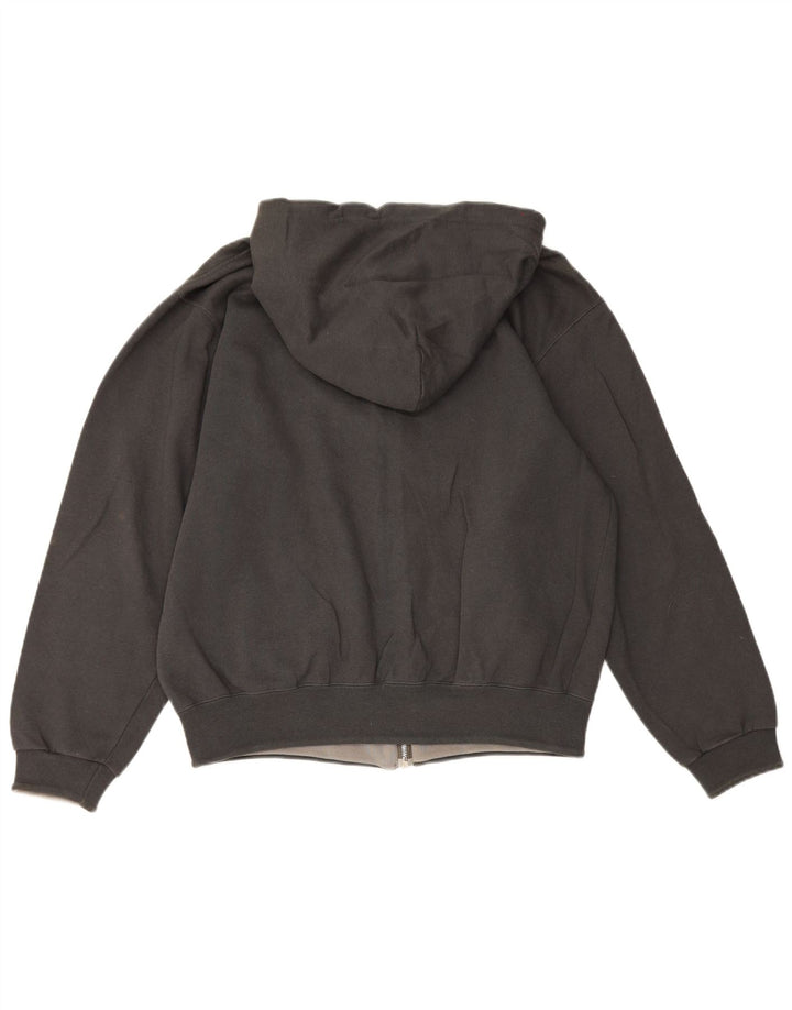 Champion Pull à capuche zippé pour homme, grand coton gris