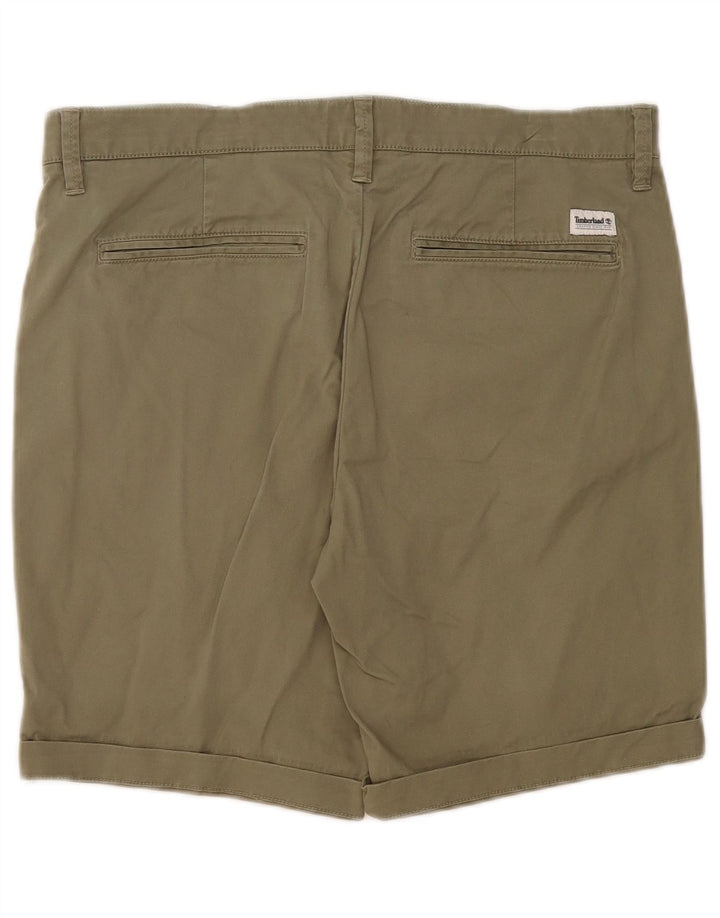 Timberland Short Chino Homme W33 Coton Kaki Moyen