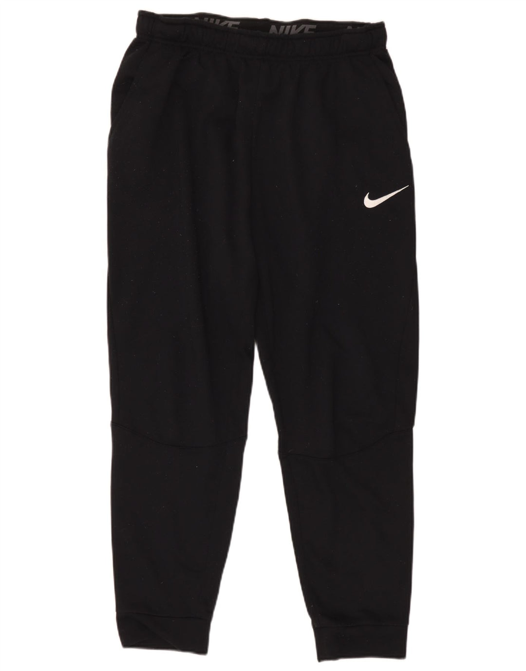 Nike Pantalon de survêtement Dri Fit pour homme Taille L Noir Polyester