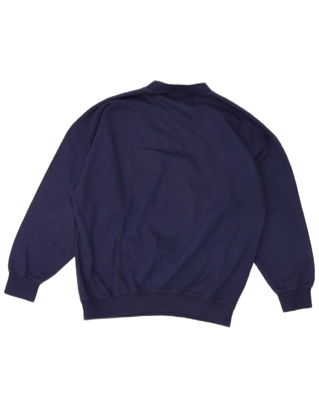 Acorn Sweat-shirt surdimensionné graphique pour femme UK 10 Petit Bleu marine